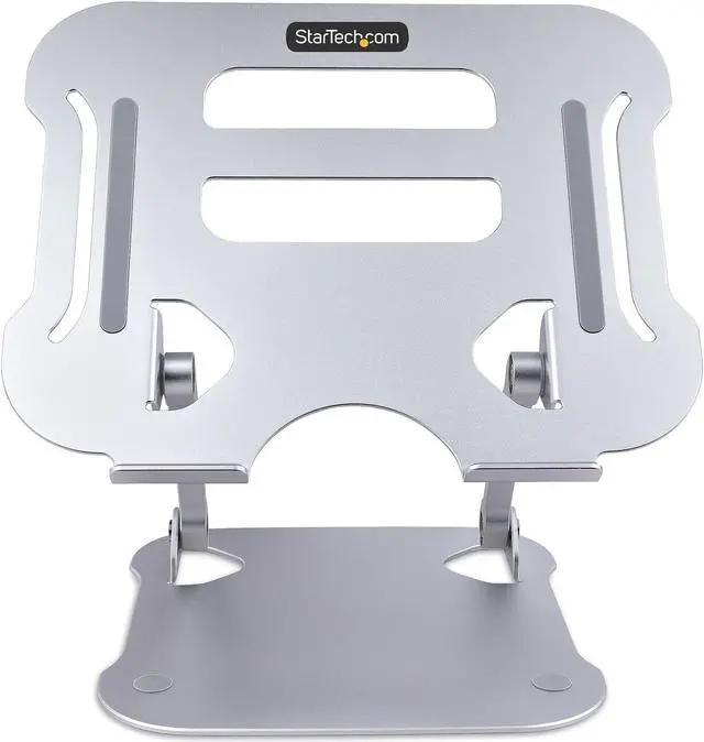 Alt view image 4 of 6 - StarTech Adjustable Height Laptop Stand for Desk Aluminum ADJLAPTOPRISER