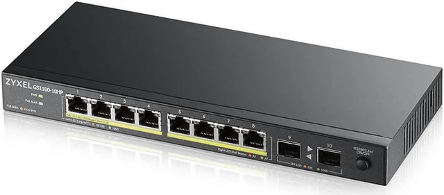 Main image of GS1100-10HP V2 UNMANAGE POE 8X