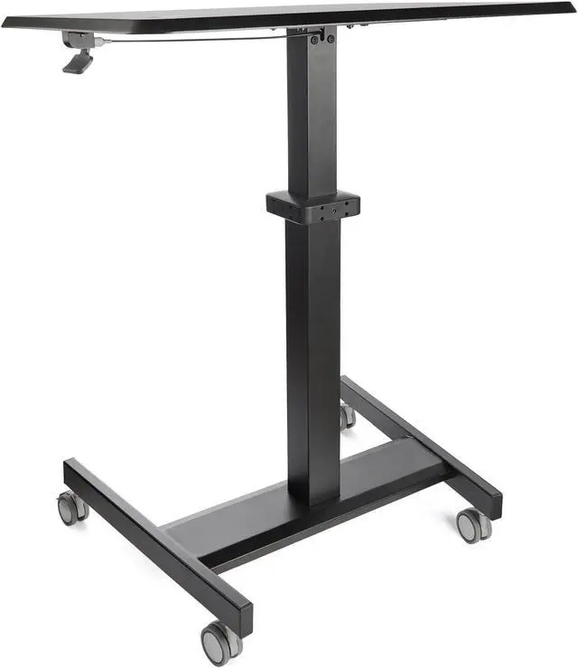 Alt view image 9 of 11 - MOBILE STANDING DESK - SIT-STAND CART