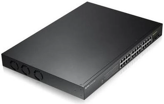 Alt view image 3 of 4 - ZYXEL GS1900-24HP V2 24-PORT