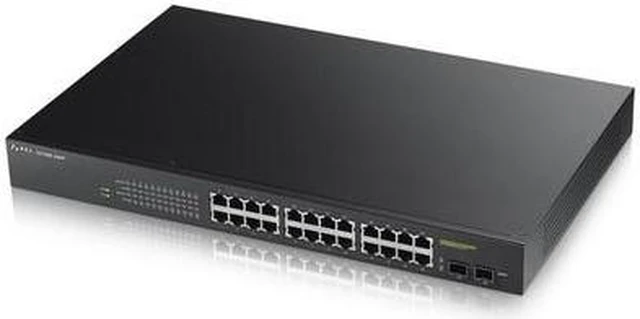 Alt view image 4 of 4 - ZYXEL GS1900-24HP V2 24-PORT