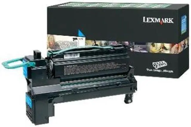 Alt view image 9 of 11 - LEXMARK XS795, XS798 CYAN EXTRA HIGH YIELD RETURN PROGRAM PRINT CARTRIDGE