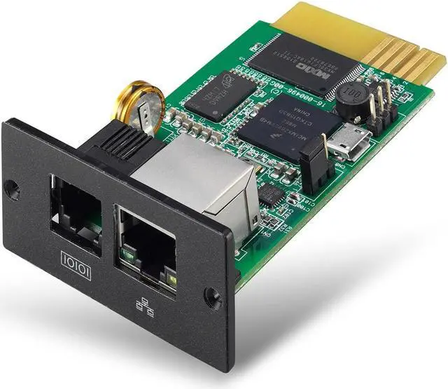 Alt view image 10 of 11 - V7 Snmp Network Card For V7 Ups 1500Va/3000Va Rack Mount