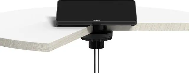Alt view image 17 of 17 - Logitech Desk Mount for Video Conferencing Touch Controller
