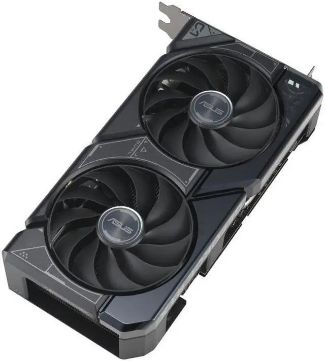 Alt view image 10 of 11 - ASUS Dual GeForce RTX 4060 OC Edition 8GB GDDR6 (PCIe 4.0, 8GB GDDR6, DLSS 3, HDMI 2.1a, DisplayPort 1.4a, 2.5-Slot Design, Axial-tech Fan Design, 0dB Technology, and More)