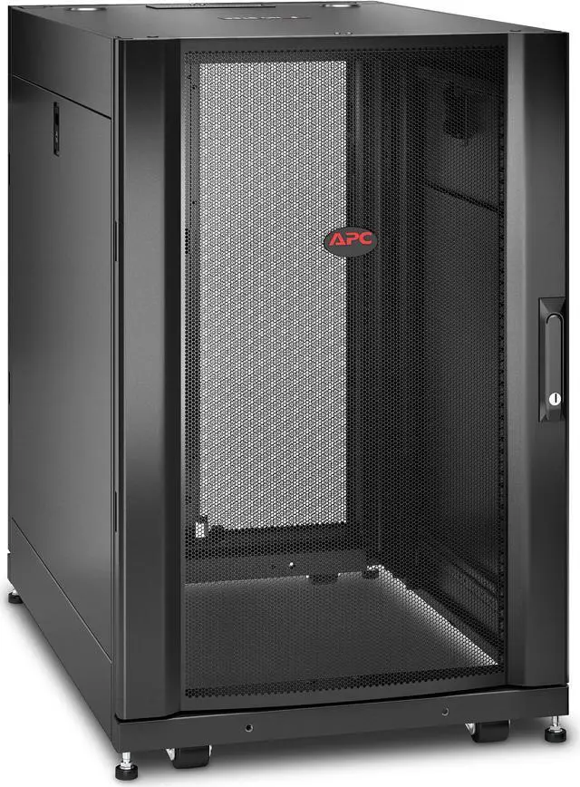 Alt view image 14 of 18 - APC NetShelter SX AR3006 18U 600mm Wide x 900mm Deep Server Rack Enclosure with Sides Black
