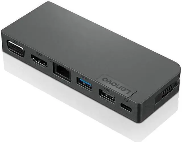 Alt view image 13 of 19 - Lenovo Powered USB-C Travel Hub