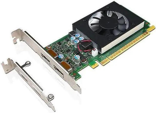 Alt view image 5 of 5 - Lenovo GeForce GT 730 Graphic Card - 2 GB GDDR5 - Low-profile