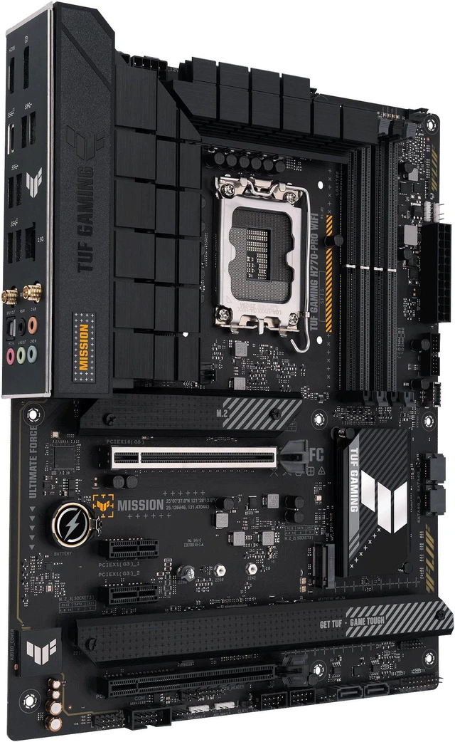Alt view image 4 of 7 - ASUS Mainboard TUF GAMING H770-PRO WIFI - ATX - Socket LGA1700 - Intel H770