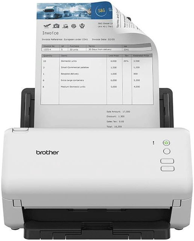 Alt view image 3 of 3 - Brother Document Scanner ADS-4100 - DIN A4