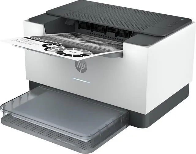Alt view image 2 of 4 - HP LaserJet M209dwe HP+ Wireless Black & White Printer with 6 Months Instant Ink