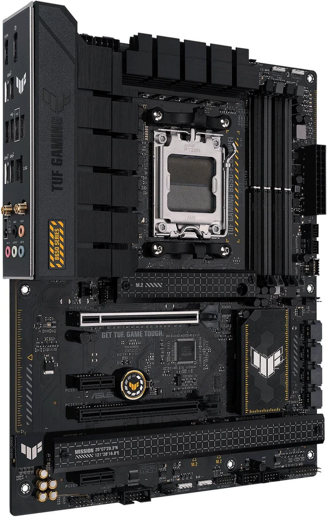 Alt view image 3 of 10 - ASUS Mainboard TUF Gaming B650-Plus WiFi - ATX - Socket AM5 - AMD B650