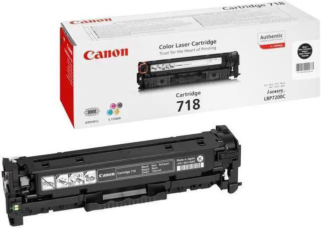 Alt view image 4 of 4 - CANON CRG 718 BLACK CARTRIDGE