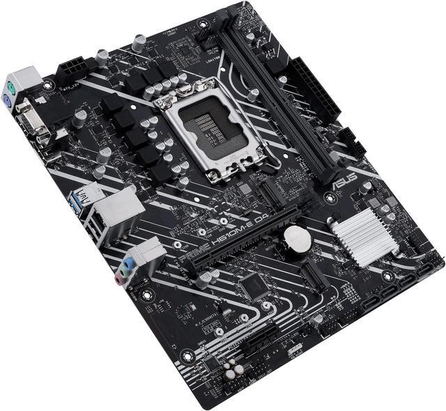 Alt view image 12 of 13 - Asus Prime H610M-E D4-CSM Intel LGA 1700 Micro ATX DDR4 Motherboard