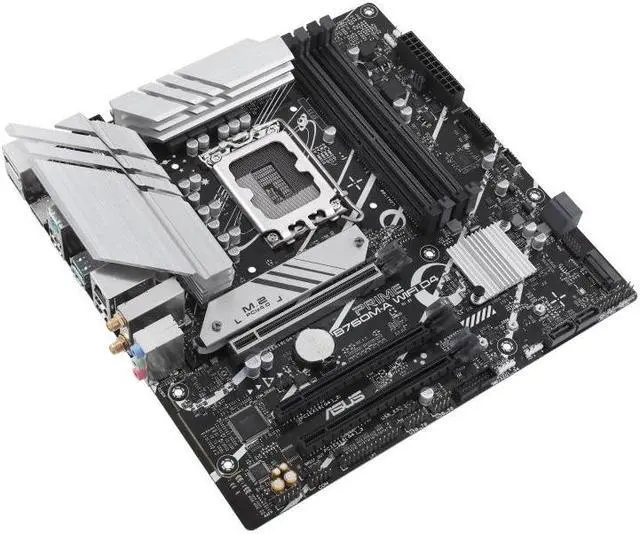 Alt view image 4 of 6 - ASUS Mainboard PRIME B760M-A - Micro-ATX - LGA 1700 - Intel B760