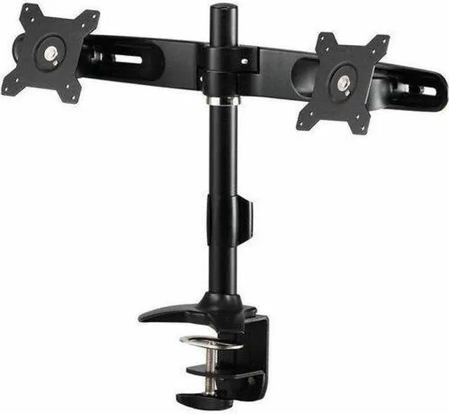 Alt view image 6 of 10 - Amer Mounts AMR2C Dual Monitor Mount with Desk Clamp - 15" to 24" Monitors