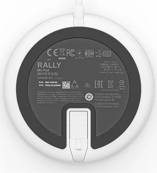 Alt view image 13 of 14 - Logitech Wired Microphone 952000038