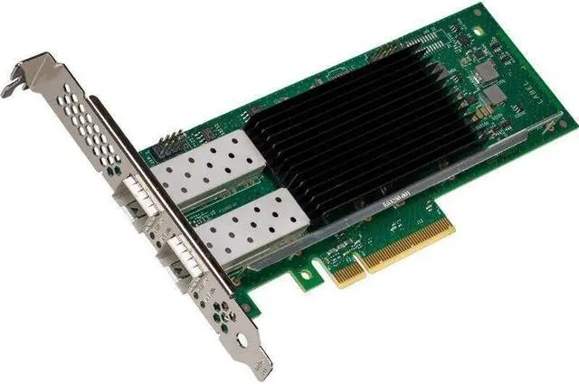 Main image of Intel Ethernet Network Adapter E810-XXVDA2 - Network adapter - PCIe 4.0 x8 low profile - 10/25 Gigabit SFP28 x 2