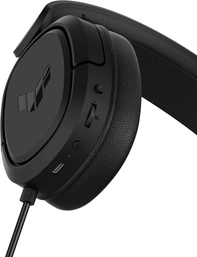 Alt view image 3 of 9 - ASUS Over-Ear Wireless Gaming-Headset TUF H1