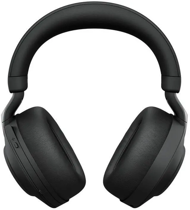 Main image of Jabra Evolve2 85 UC Wireless Headphones with Link380a, Stereo, Black - Wireless Bluetooth Headset for Calls and Music, 37 Hours of Battery Life, Advanced Noise Cancelling Headphones