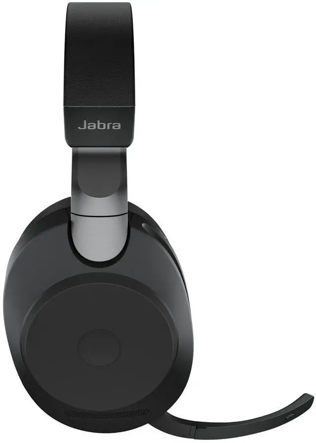 Alt view image 16 of 20 - Jabra Evolve2 85 UC Wireless Headphones with Link380a, Stereo, Black - Wireless Bluetooth Headset for Calls and Music, 37 Hours of Battery Life, Advanced Noise Cancelling Headphones