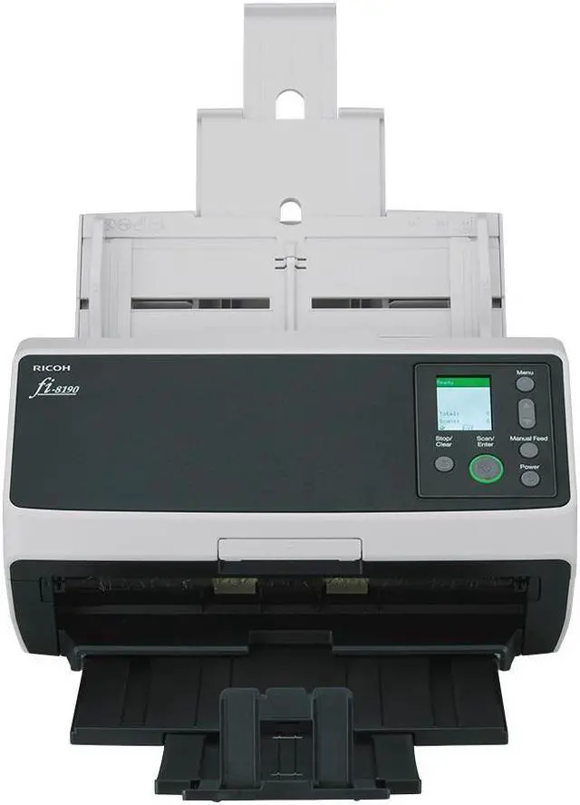 Alt view image 4 of 4 - Ricoh fi-8190 fi 8190 fi8190 - Document scanner - Dual CIS - Duplex - 216 x 355.6 mm - 600 dpi x 600 dpi - up to 90 ppm
