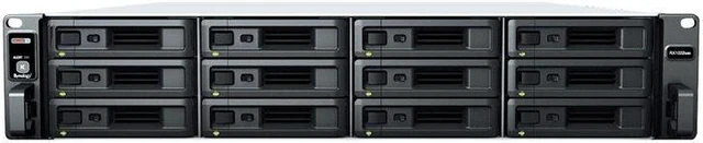 Main image of Synology RX1222sas Expansion Unit - Storage enclosure - 12 bays (SATA-600 / SAS) - rack-mountable - 2U