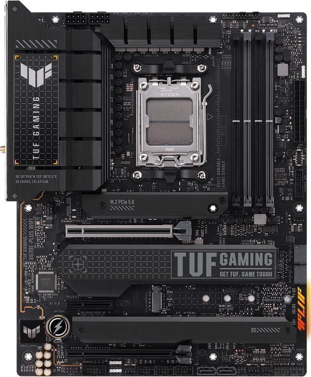 Alt view image 3 of 4 - ASUS TUF GAMING X670E-PLUS WIFI - Motherboard - ATX - Socket AM5 - AMD X670E Chipset - USB 3.2 Gen 1, USB 3.2 Gen 2, USB