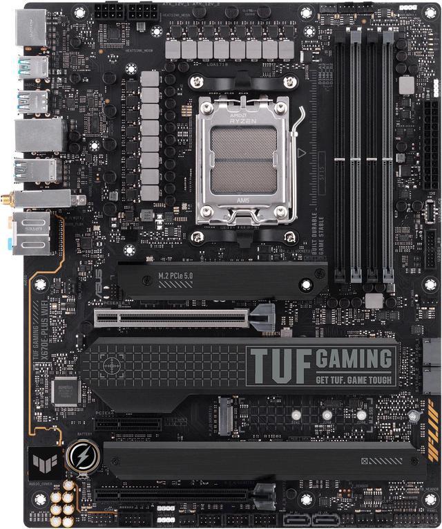 Alt view image 4 of 4 - ASUS TUF GAMING X670E-PLUS WIFI - Motherboard - ATX - Socket AM5 - AMD X670E Chipset - USB 3.2 Gen 1, USB 3.2 Gen 2, USB