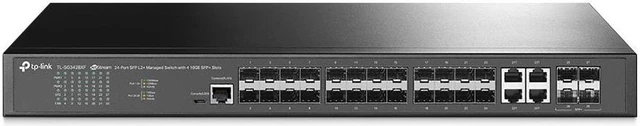 Main image of TP-Link JetStream TL-SG3428XF V1 - switch - 28 ports - managed - rack-mountable