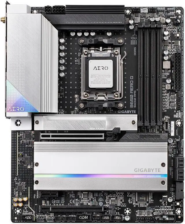 Alt view image 2 of 4 - GIGABYTE Mainboard B650 AERO G (rev. 1.0) - ATX - Socket AM5 - AMD B650