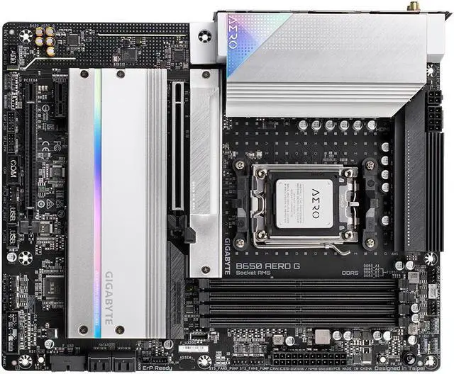 Alt view image 3 of 4 - GIGABYTE Mainboard B650 AERO G (rev. 1.0) - ATX - Socket AM5 - AMD B650