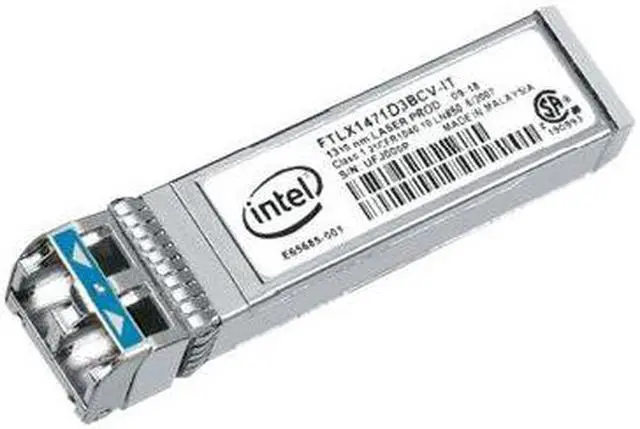Main image of Intel Ethernet SFP+ LR Optics - SFP+ transceiver module - 10GbE - 1000Base-LX, 10GBase-LR - LC single-mode - up to 10 km