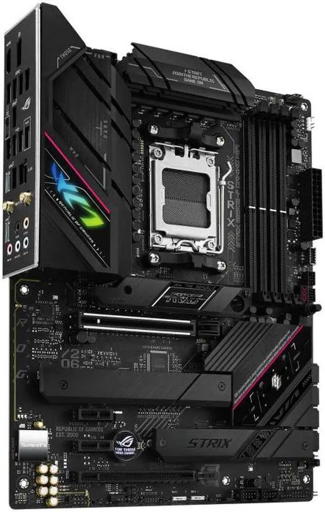 Alt view image 9 of 13 - ASUS ROG STRIX B760-F GAMING WIFI (13th and 12th Gen) LGA1700 Motherboard (ATX/Intel 2.5Gb+WI-FI 6E)