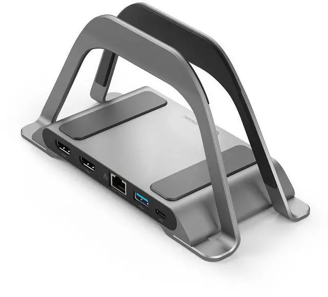 Alt view image 10 of 13 - ALOGIC Bolt Plus USB-C Docking Station with stand ALDHDLR