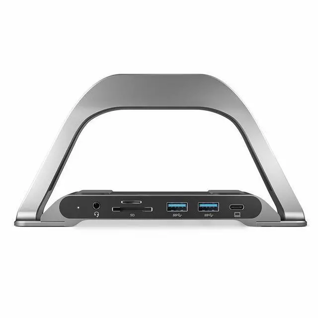 Alt view image 13 of 13 - ALOGIC Bolt Plus USB-C Docking Station with stand ALDHDLR