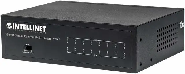 Main image of POE PLUS GIGABIT SWITCH 8-PORT