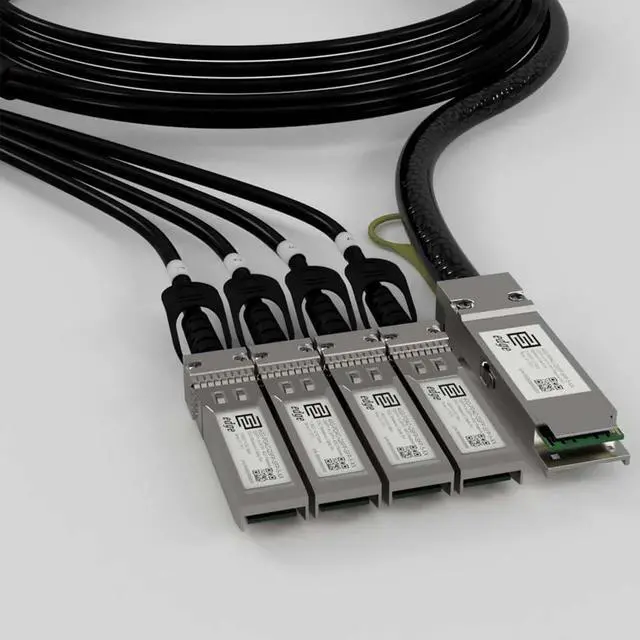 Main image of HP X242 QSFP 4X10G SFP+ 5M DAC CABLE
