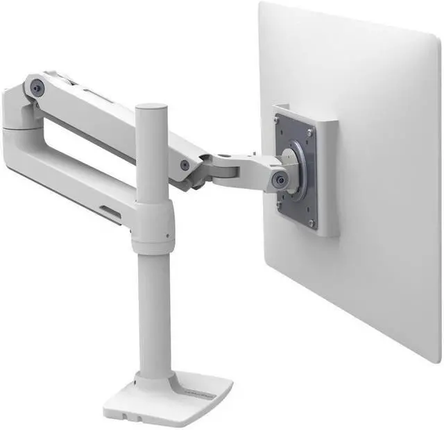Alt view image 15 of 15 - ERGOTRON 45-537-216 LX DESK MOUNT LCD MONITOR ARM, TALL POLE, BRIGHT WHITE TEXTURED, NO GROMMET