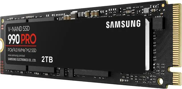 Alt view image 3 of 11 - SAMSUNG 990 PRO PCIE 4.0 NVME M.2 2T