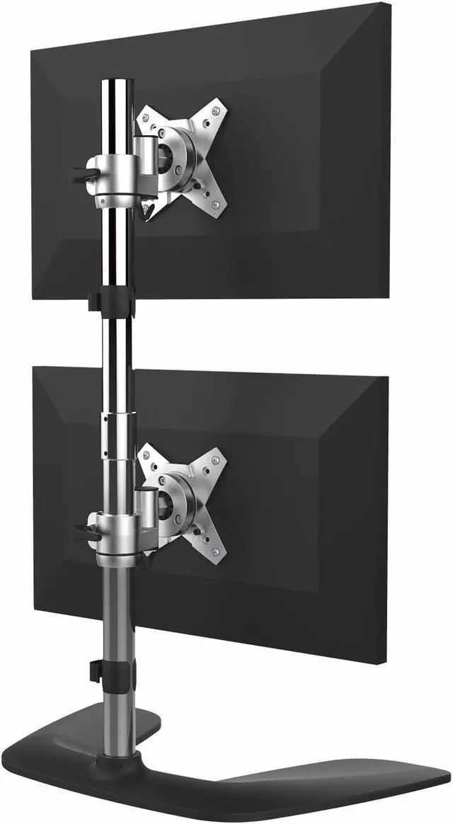 Alt view image 2 of 3 - VERTICAL DUAL MONITOR STAND