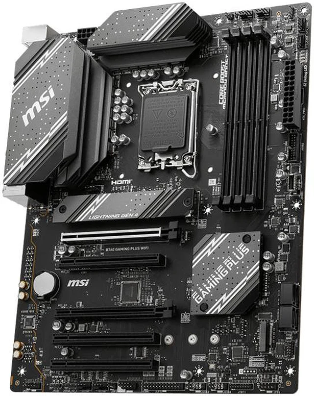 Alt view image 7 of 7 - 1700 MSI PRO B760 Gaming Plus WIFI