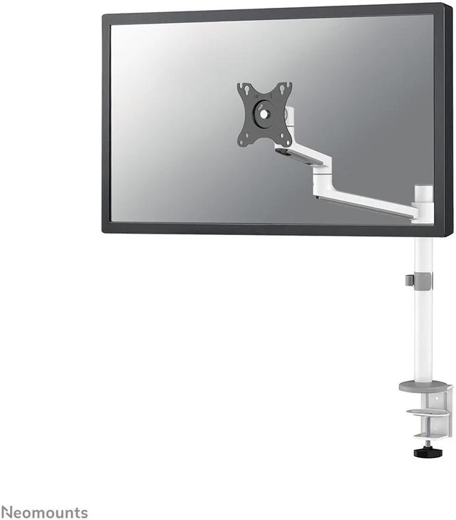 Main image of Neomounts DS60-425WH1 - Mounting kit (articulating arm) - full-motion - for Monitor - steel - white - screen size: 17"-2