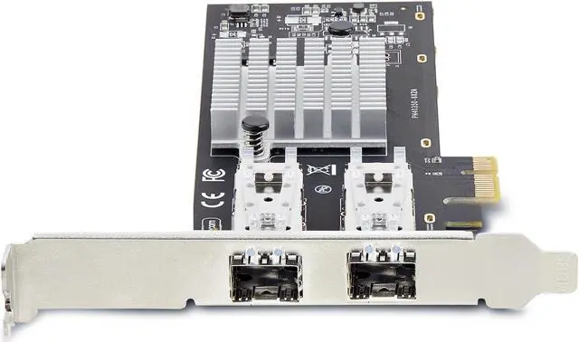 Alt view image 3 of 6 - StarTech.com Gigabit Ethernet Card, PCI Express 2.0 x1 - Intel I350-AM2, 2 Ports
