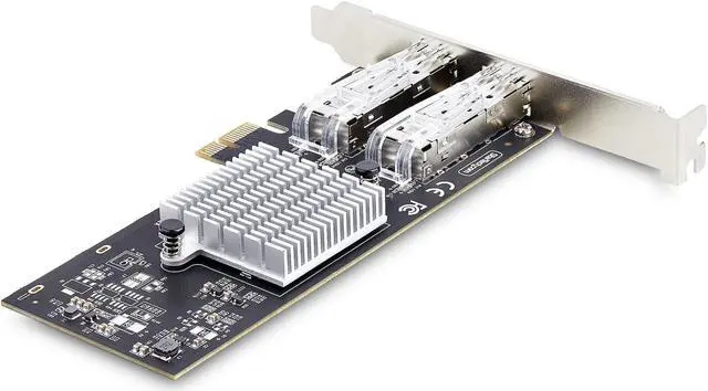 Alt view image 2 of 6 - StarTech.com Gigabit Ethernet Card, PCI Express 2.0 x1 - Intel I350-AM2, 2 Ports