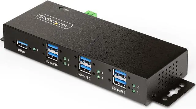 Main image of 7-PORT MANAGED INDUSTRIAL USB