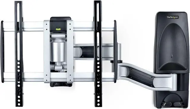 Alt view image 4 of 12 - StarTech Articulating TV Wall Mount, VESA Wall Mount, Supports 26 to 65 inch/99lb/Flat/Curved TVs, Retractable Low Profile Wall Mount TV Bracket, Adjustable Corner TV Wall Mount - TAA
