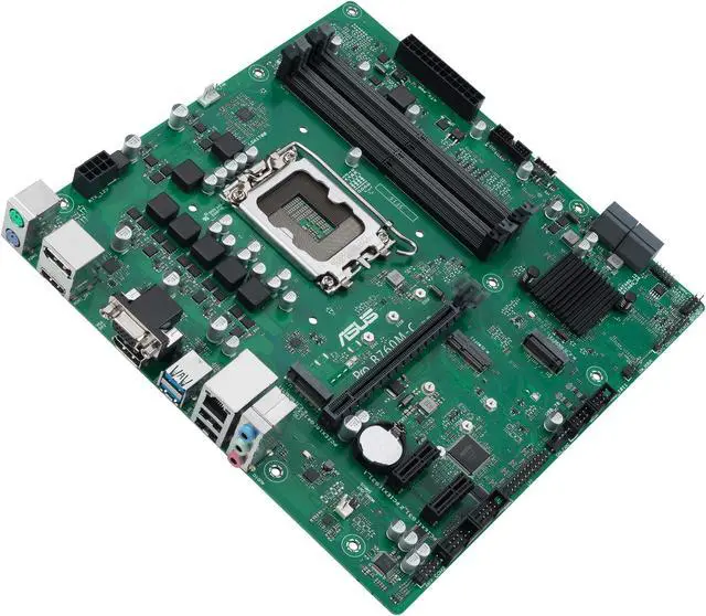 Alt view image 4 of 5 - ASUS Mainboard Pro B760M-C-CSM - micro ATX - Socket LGA1700 - Intel B760