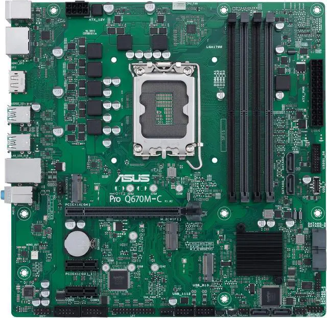 Main image of 1700 ASUS PRO Q670M-C-CSM LGA1700 DDR5