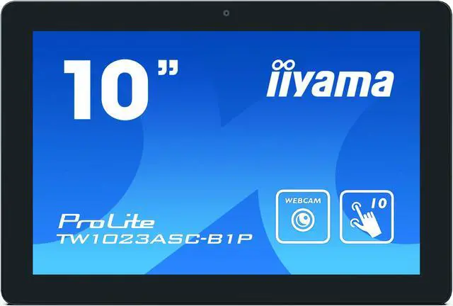 Main image of iiyama Touch-Display ProLite TW1023ASC-B1P - 25.5 cm (10.1") - 1280 x 800 WXGA